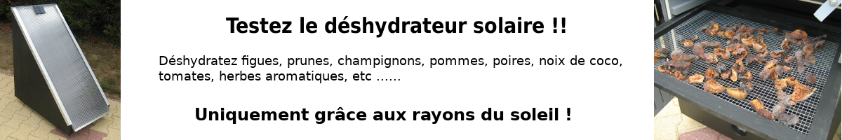 deshydrateur solaire